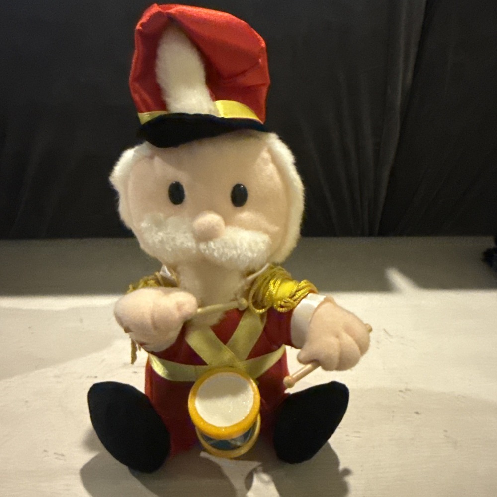 Gemmy Animated Musical Christmas Drummer Boy Soldier‎ Plush TESTED 18492
